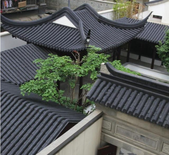 小青瓦,青瓦配件,仿古青筒瓦